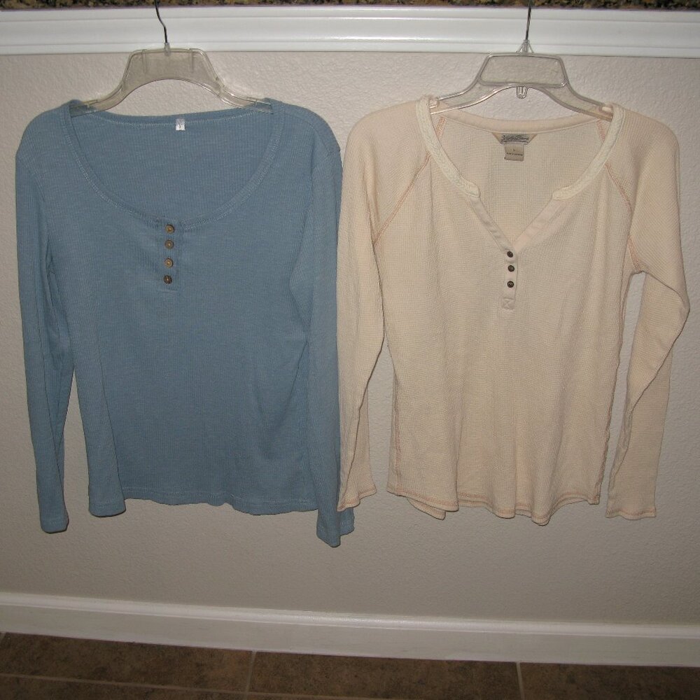 Lucky Brand fitted Knit long sleeve top + Extra